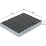 Aktivkohleinnenraumfilter 1987435620 Aktivkohleinnenraumfilter 1987435620