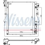 Wasserkühler PKW 606548 Wasserkühler PKW 606548