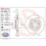 12 482 037 Bremsscheibe HA 09.A269.11 12 482 037 Bremsscheibe HA 09.A269.11