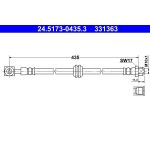 ATE Bremsschlauch 24.5173-0435.3 ATE Bremsschlauch 24.5173-0435.3