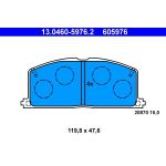 ATE Bremsbelagsatz 13.0460-5976.2 ATE Bremsbelagsatz 13.0460-5976.2