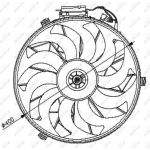 Lüfter Motorkühlung 47028 Lüfter Motorkühlung 47028