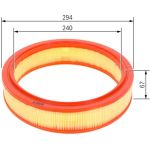 Bosch Luftfilter 1457433330 Bosch Luftfilter 1457433330