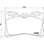 BREMBO Bremsklötze VA P 83 075 BREMBO Bremsklötze VA P 83 075