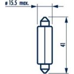 176343000 NARVA C21W Soffittenlampe 12 V 21 W SV8,5 - 176343000 - l 176343000 NARVA C21W Soffittenlampe 12 V 21 W SV8,5 - 176343000 - l