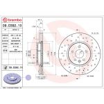 Bremsscheibe VA 09.D392.1X Bremsscheibe VA 09.D392.1X