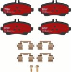 TRW Bremsbelagsatz Mercedes-Benz W168 1.4-2.1 97-04 Dtec Cotec GDB1293DTE TRW Bremsbelagsatz Mercedes-Benz W168 1.4-2.1 97-04 Dtec Cotec GDB1293DTE