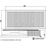 BLUE PRINT Luftfiltersatz ADBP220055 BLUE PRINT Luftfiltersatz ADBP220055