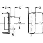 Kennzeichenleuchte PKW 2KA 997 011-021 Kennzeichenleuchte PKW 2KA 997 011-021