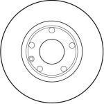 Bremsscheibe Vw P. T4 2.4-2 DF1596