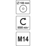Stahldraht-Topfbürste YT-4769