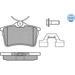 025 247 6516/W MEYLE Bremsbelagsatz Citroen Berlingo/Partner 08- Mit Sensor 025 247 6516/W MEYLE Bremsbelagsatz Citroen Berlingo/Partner 08- Mit Sensor