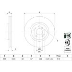 Bremsscheibe VA 0 986 479 269 Bremsscheibe VA 0 986 479 269