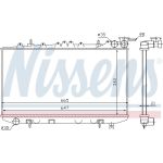 Nissens Wasserkühler PKW 62421 Nissens Wasserkühler PKW 62421