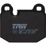 TRW Bremsbelagsatz BMW E30 82-84 GDB654 TRW Bremsbelagsatz BMW E30 82-84 GDB654