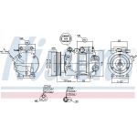 Nissens Kompressor 890150 Nissens Kompressor 890150