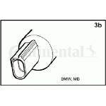 VDO Waschwasserpumpe für Scheinwerferreinigung 246-086-001-007Z – Monopumpe, 12 V für VW Polo (86), VW Derby (86) – OE Nummer 3B7 955 681 - l VDO Waschwasserpumpe für Scheinwerferreinigung 246-086-001-007Z – Monopumpe, 12 V für VW Polo (86), VW Derby (86) – OE Nummer 3B7 955 681 - l