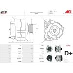 A0236 AS-PL Lichtmaschine (Generator) A0236 A0236 AS-PL Lichtmaschine (Generator) A0236