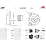 A0428 AS-PL Lichtmaschine (Generator) A0428