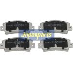 Japanparts Bremsbeläge PP-0210AF Japanparts Bremsbeläge PP-0210AF