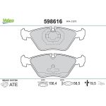 Valeo Bremsbelagsatz 598616 Valeo Bremsbelagsatz 598616