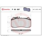 BREMBO Bremsklötze VA P 50 087 BREMBO Bremsklötze VA P 50 087