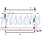 Nissens Wasserkühler PKW 63072A