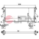 JPN Kühler, Motorkühlung 60C9019-JPN JPN Kühler, Motorkühlung 60C9019-JPN