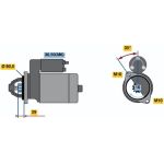 Bosch Anlasser 0001108213 Bosch Anlasser 0001108213
