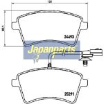 Japanparts Bremsbeläge PA-0721AF