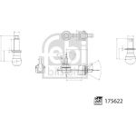 Stange/Strebe, Stabilisator 175622 Stange/Strebe, Stabilisator 175622