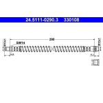 ATE Bremsschlauch 24.5111-0290.3 ATE Bremsschlauch 24.5111-0290.3