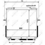Kühler, Motorkühlung 53367 Kühler, Motorkühlung 53367