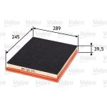 Valeo Luftfilter 585245 Valeo Luftfilter 585245