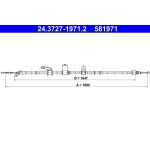 ATE Handbremsseil 24.3727-1971.2 ATE Handbremsseil 24.3727-1971.2