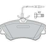 Valeo Bremsbelagsatz 598470 Valeo Bremsbelagsatz 598470