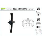 VALEO 850742 Fensterheber VALEO 850742 Fensterheber