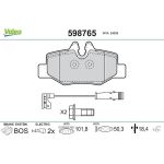 VALEO Bremsbeläge 598765 VALEO Bremsbeläge 598765