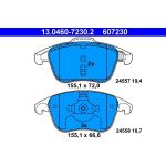 Bremsbelagsatz Peugeot P. 3008/5008 1,2-1,6/2,0 Hdi 09 13.0460-7230.2 Bremsbelagsatz Peugeot P. 3008/5008 1,2-1,6/2,0 Hdi 09 13.0460-7230.2