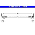 ATE Bremsschlauch 24.5229-0193.3 ATE Bremsschlauch 24.5229-0193.3