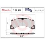 BREMBO Bremsklötze VA P 65 033 BREMBO Bremsklötze VA P 65 033