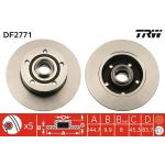 Bremsscheibe Vw T. A4 1.6-2.8 DF2771 Bremsscheibe Vw T. A4 1.6-2.8 DF2771