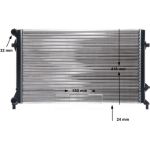 MAHLE Kühler, Motorkühlung CR 30 001S MAHLE Kühler, Motorkühlung CR 30 001S