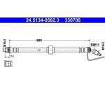 ATE Bremsschlauch 24.5134-0562.3 ATE Bremsschlauch 24.5134-0562.3
