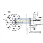 Japanparts Radnabe KK-10018 Japanparts Radnabe KK-10018