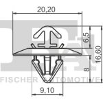 CLIP, ZIER-/SCHUTZLEISTE 33-40014.10 CLIP, ZIER-/SCHUTZLEISTE 33-40014.10