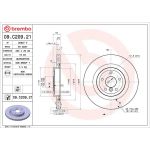 52 482 036 Bremsscheibe HA 09.C209.21