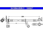 ATE Bremsschlauch 24.5264-0526.3 ATE Bremsschlauch 24.5264-0526.3