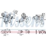 NISSENS Turbolader 93490 NISSENS Turbolader 93490