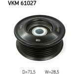SKF Keilrippenriemen-Umlenkrolle VKM 61027 SKF Keilrippenriemen-Umlenkrolle VKM 61027